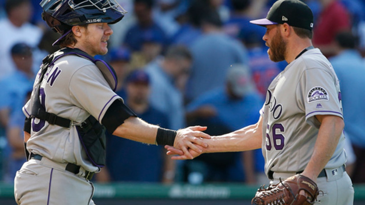 Rockies escape late jam, beat Cubs 5-3 for 6th win in row (Jun 09, 2017)